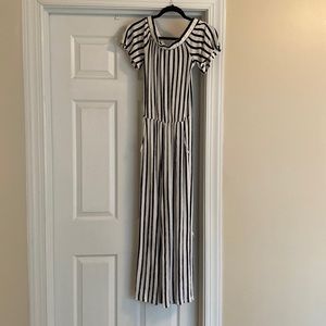 Black and White Jumpsuit